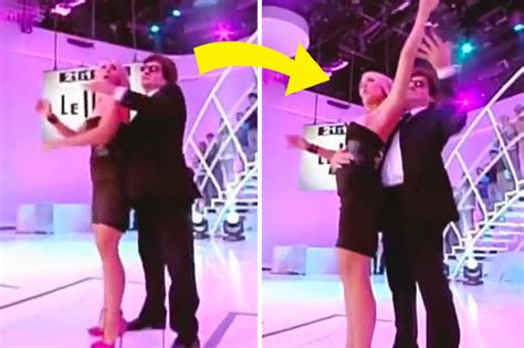 AN Italian TV presenter has suffered an awkward wardrobe malfunction on live TV, which was spotted by an eagle-eyed viewer. ... Miley Cyrus suffered a nip slip at NY fashion week and photos from ...